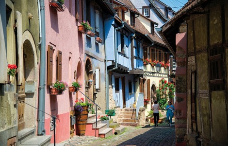 France – Alsace – Cycle Touring 3 ©Jean-Luc Bureau Riquewihr